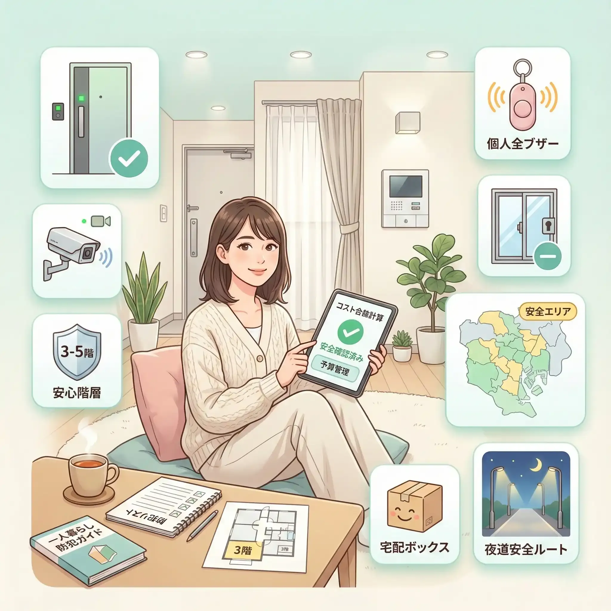 女性一人暮らし完全ガイド